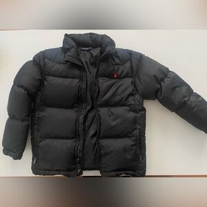POLO Ralph Lauren 
Kids Down Puffer Jacket with Packable Hood